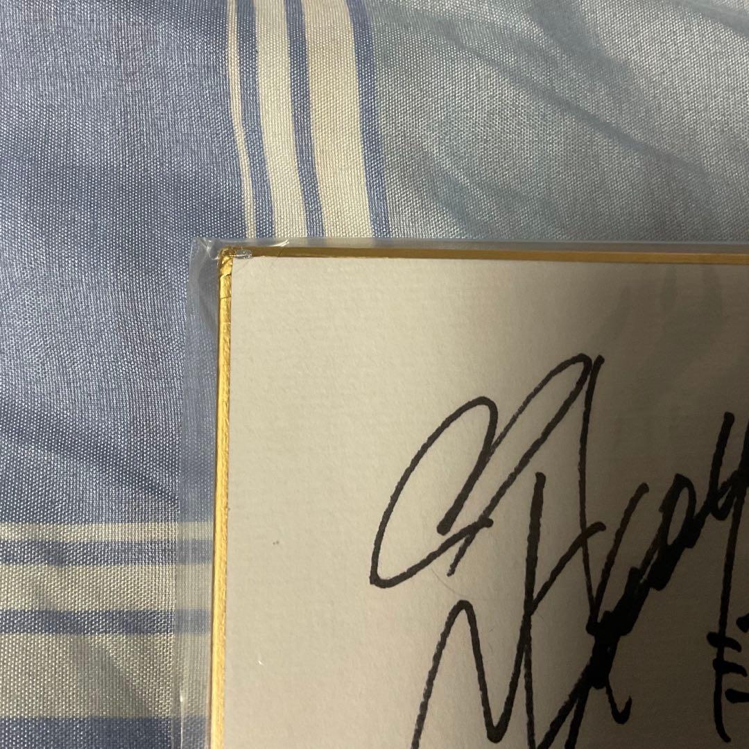 トリニティセブン 直筆サイン入り色紙 キャスト 声優 ファンタジア文庫