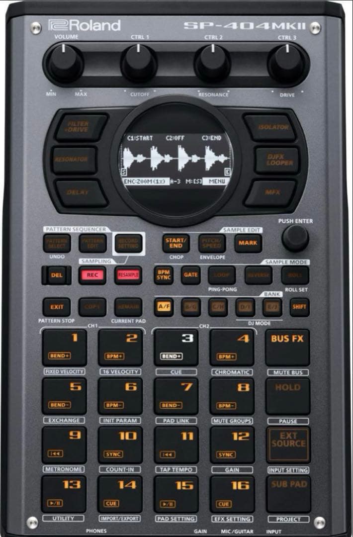 Roland SP-404 mkII サンプラー&エフェクター Roland - SP-404MKII | クリエイティブなサンプラー&エフェクター