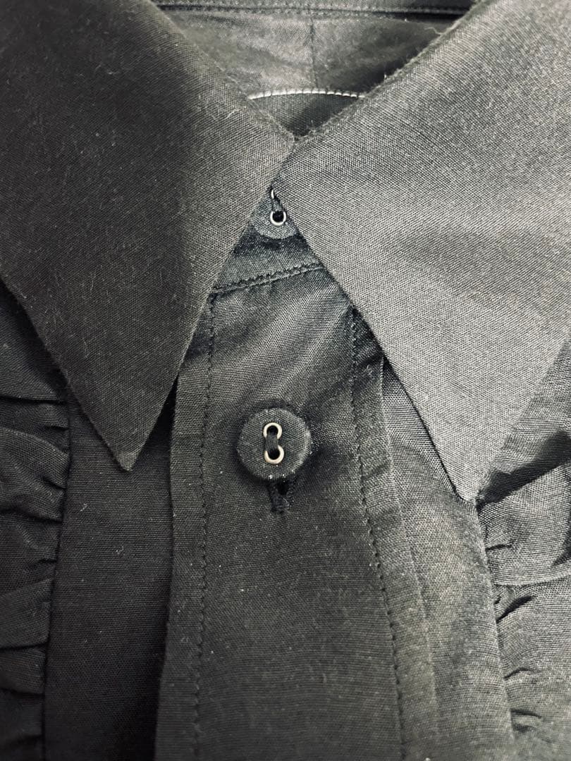 最終価格】ナンバーナイン 07AW LOVE期 シルク フリルシャツ - メルカリ