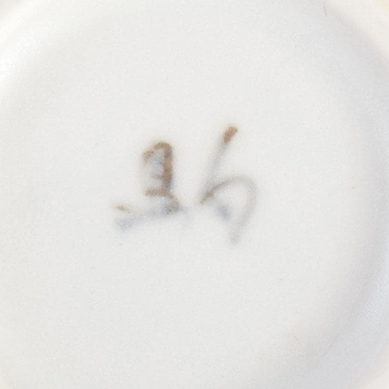 陶芸家 黒部駒子作 染付 金魚 水滴 書道具 共箱 V 8848 - メルカリ