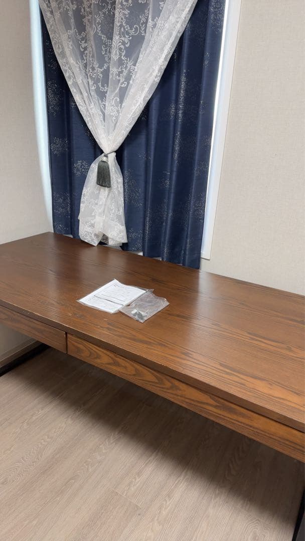 m*o様 【幅150×奥行70】木製ワークデスク／作業台／DIY台／引き出し付き 楽天市場】ワークデスク 幅150cm 木製 タイム （ デスク 机 リビング