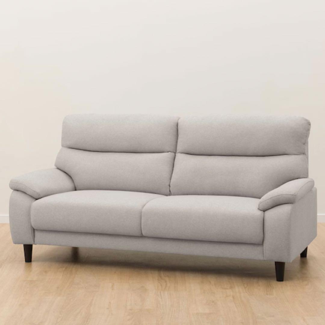 ニトリ 3人掛けソファ(MK02 KD LGY) 3人掛けソファ 布張りタイプ (MK02 KD LGY) | ニトリネット【公式