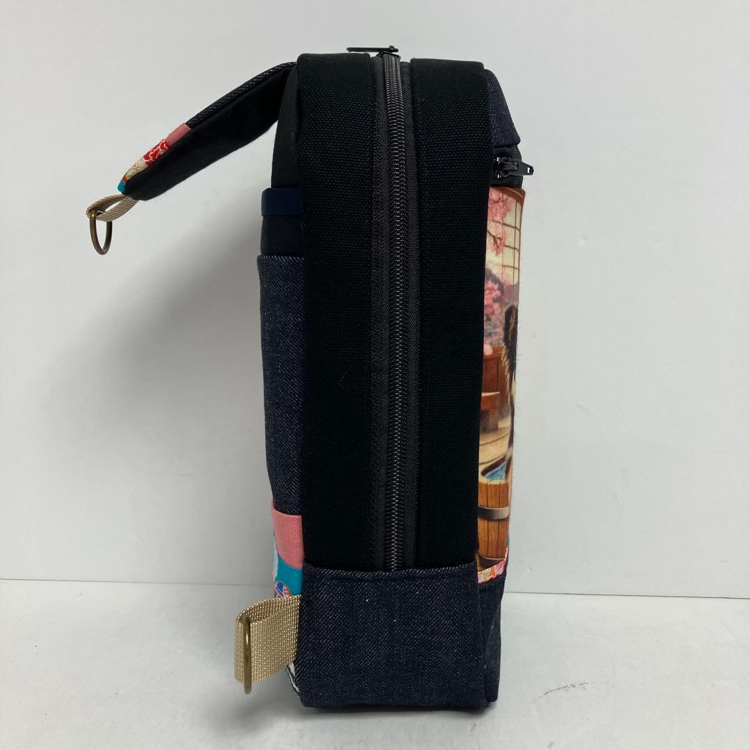 マチャ抹茶様 ボディバック 通院手帳サコッシュ チワワ トイプードル