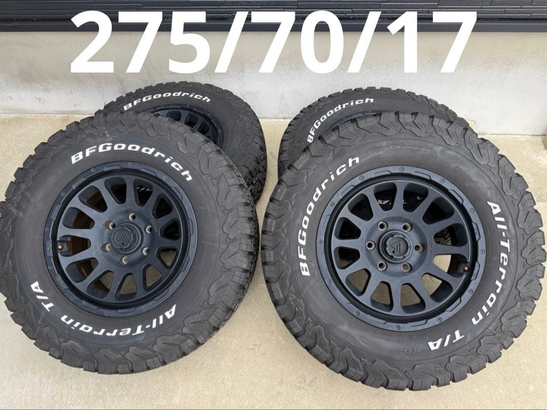 デルタフォース オーバル ＢＦグッドリッチ KO2 275 70 17 4本 サマータイヤ ホイール4本セット FORCE デルタフォース OVAL(オーバル