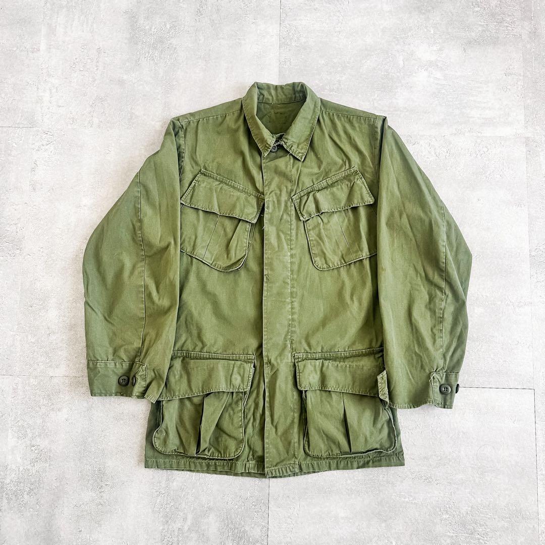 60's US ARMY 3rd ノンリップ ジャングルファティーグジャケット