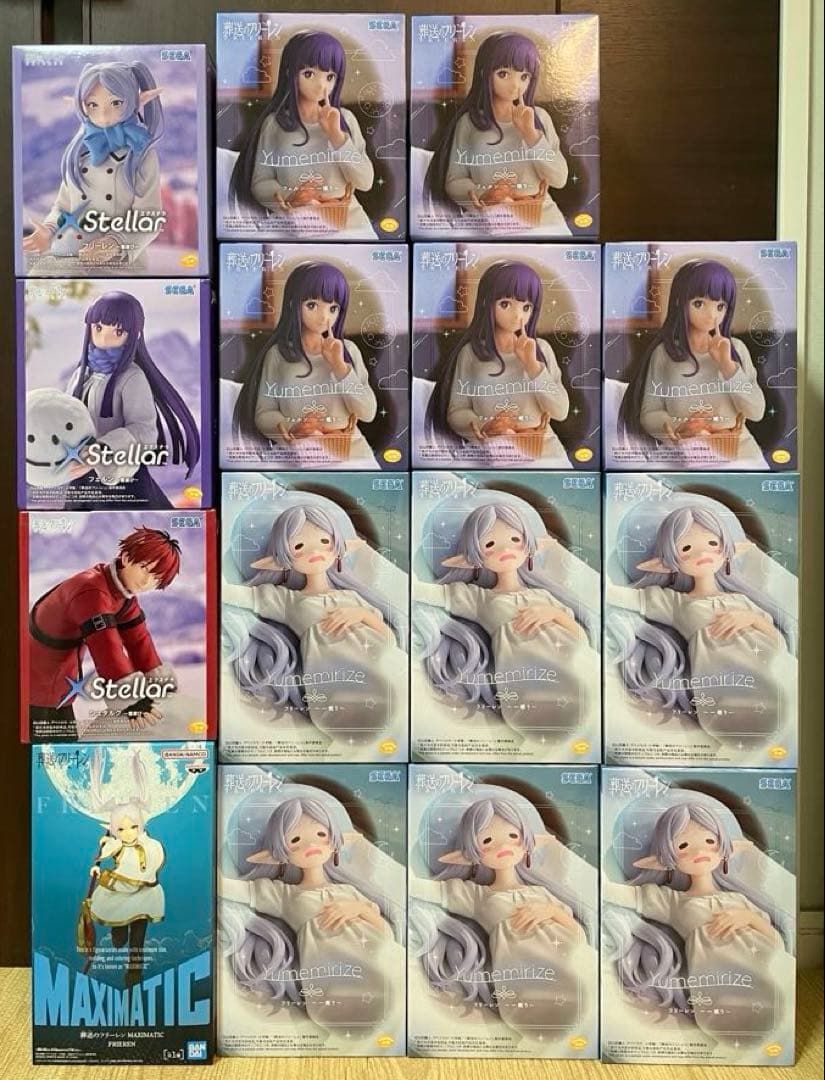 葬送のフリーレンフィギュア　まとめ売り15個 まとめ売り】葬送のフリーレン フィギュア 15種セット - メルカリ