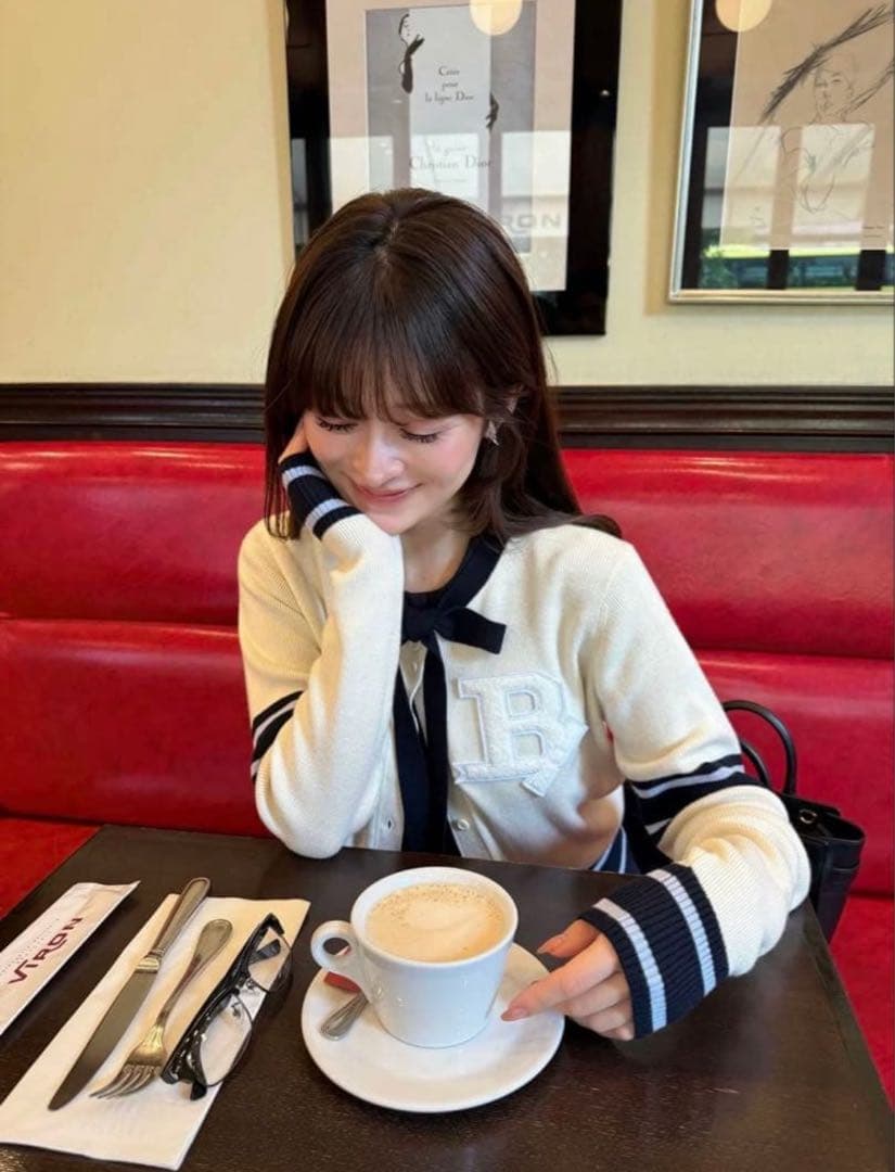 ビビィ タイカーディガン B. CLUB TIE CARDIGAN bibiy. - メルカリ