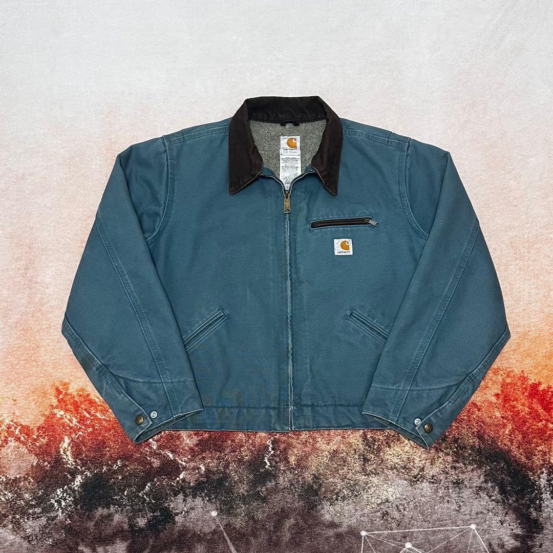 WJ097 DTL Carhartt デトロイトジャケット Medium - メルカリ