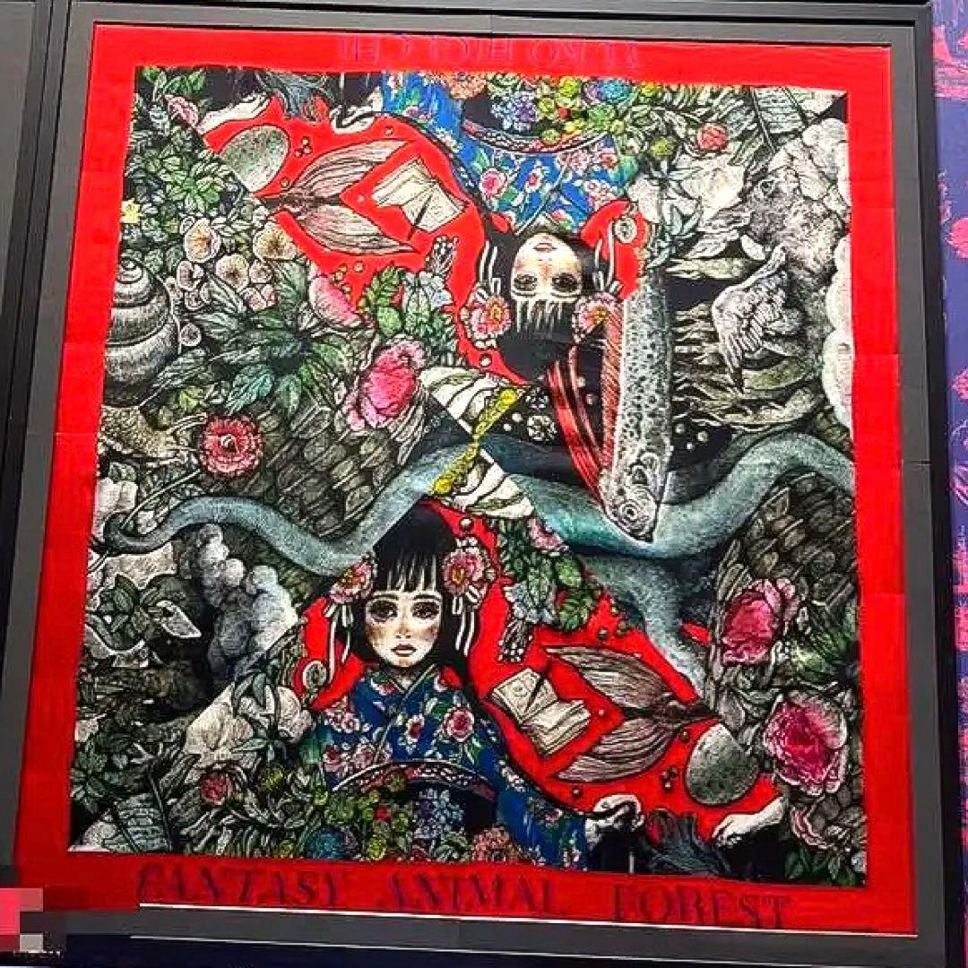 樋口裕子 ヒグチユウコ 台湾限定 シルクスカーフ グッズ - メルカリ