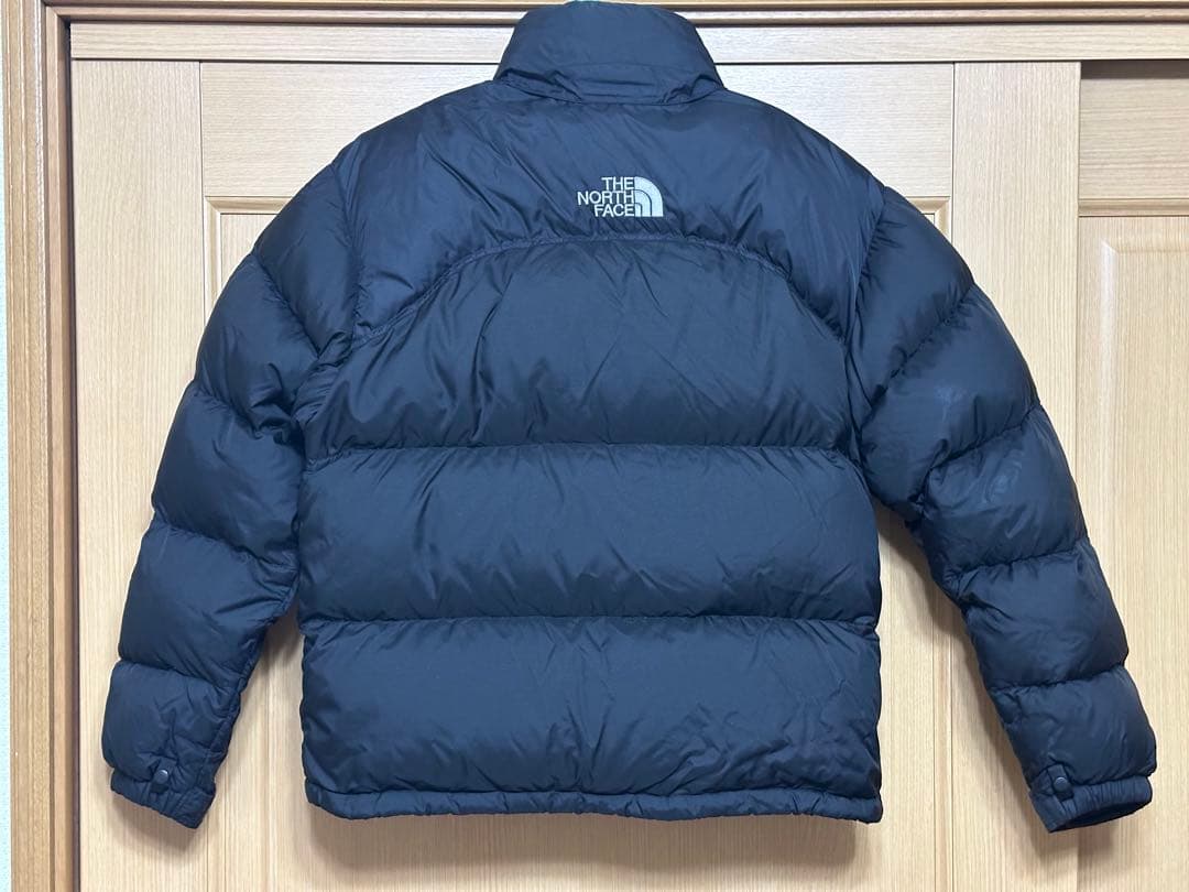 希少 THENORTHFACEノースフェイス ヌプシダウン センターロゴ THE NORTH FACE - 激レア ノースフェイス ヌプシ ダウン Lサイズ