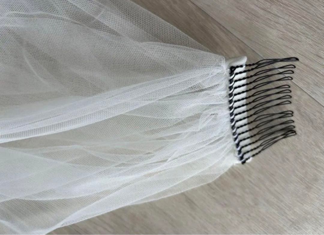 ロングベールタカミブライダルOW-LイタリアンチュールCVT-001 - メルカリ