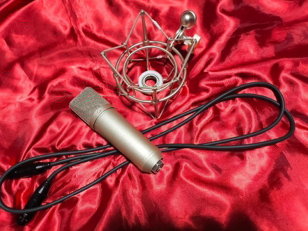 U87Ai クローン コンデンサーマイク オヤイデケーブル付き NEUMANN ノイマン U87 AI STUDIO SET ◇ ニッケル 国内正規品 3年保証