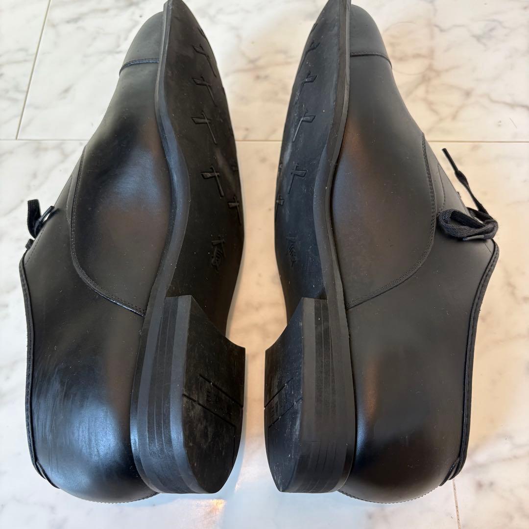 美品　レインシューズ　防水 友二郎 三陽山長　27.5cm 9.5 ビジネス革靴