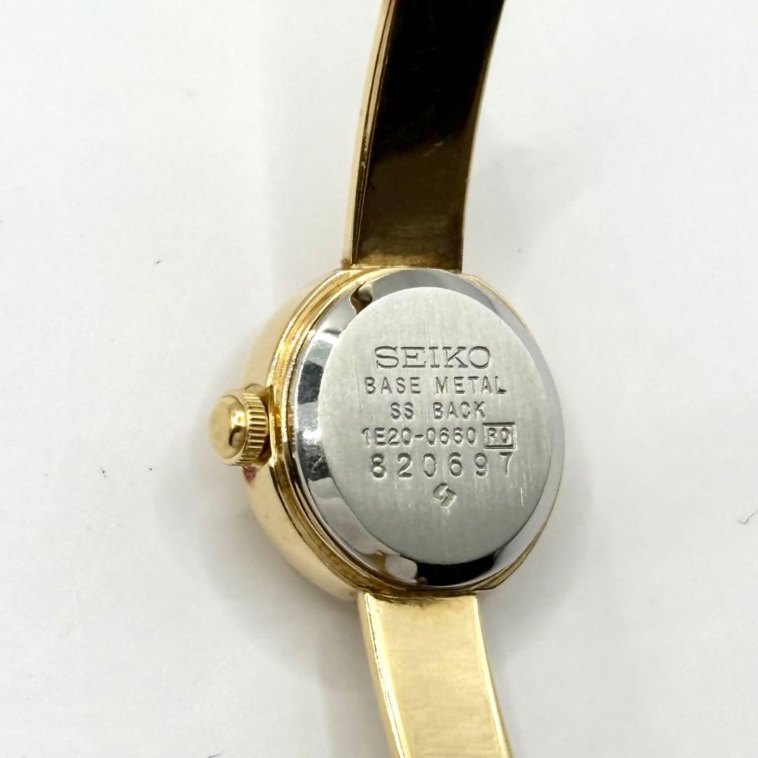 稼動】 セイコー 腕時計 1E20-0660 2連リング クォーツ QZ - メルカリ