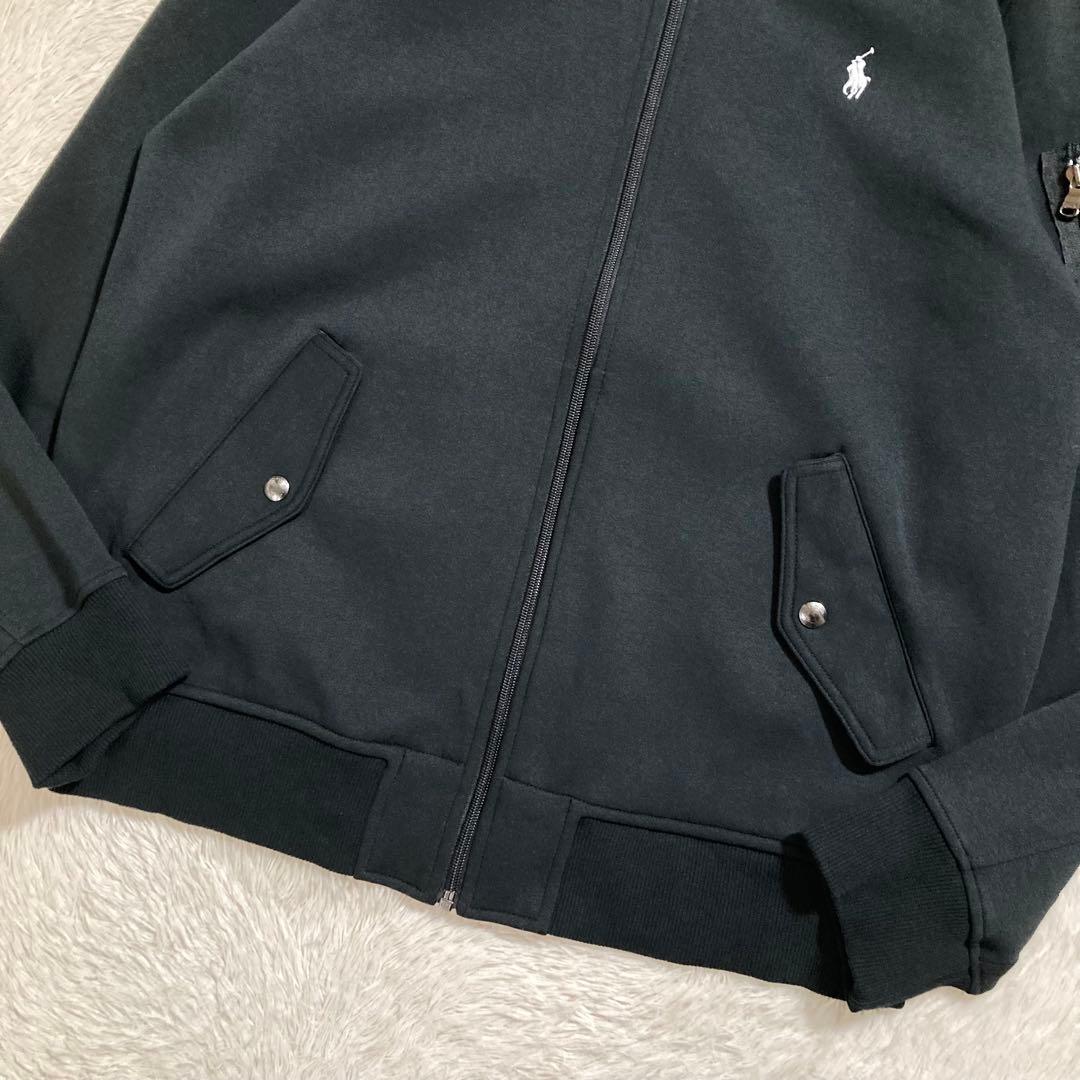 美品 ポロラルフローレン MA-1 フライトジャケット スウェット