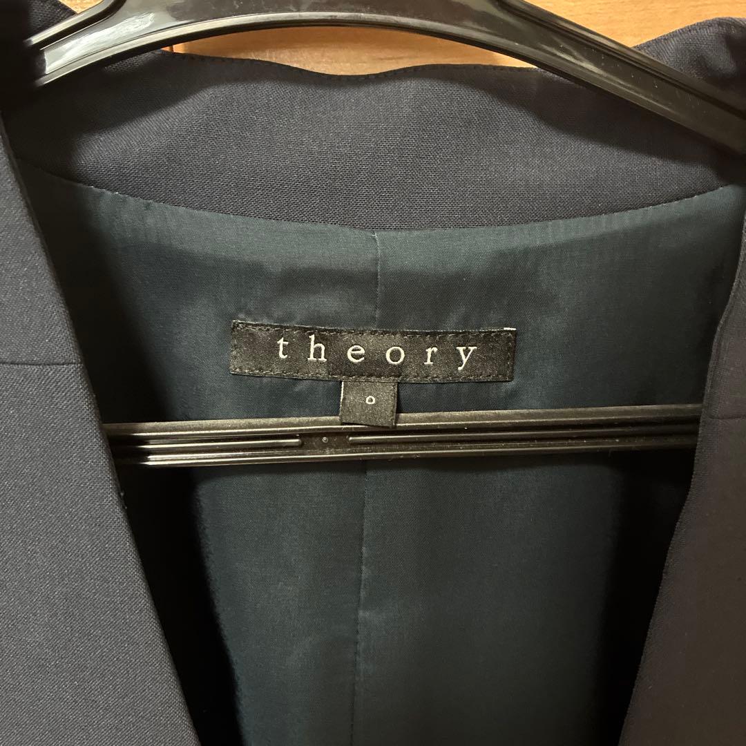 Theory セオリー セットアップスーツ ネイビー ジャケット0 パンツ00