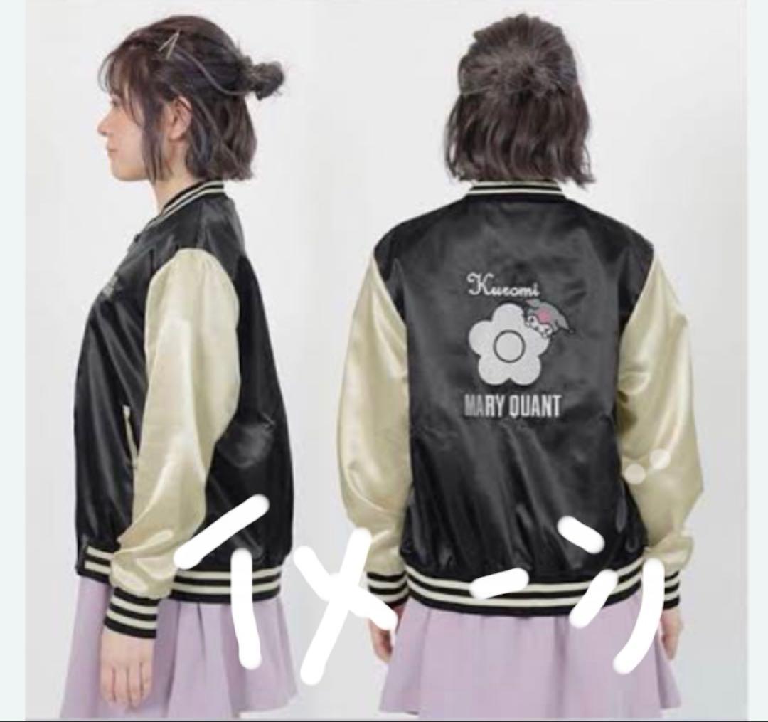 ト*ー様 MARY QUANT スカジャン ネイビー・ピンク - メルカリ