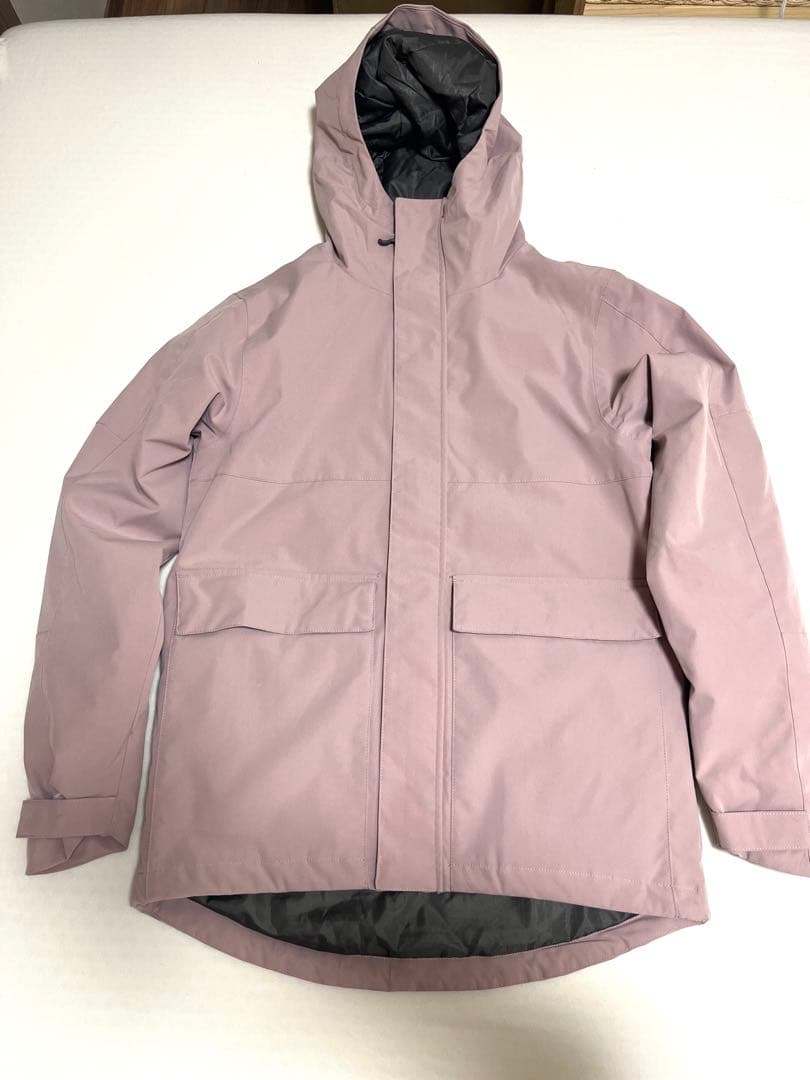 女性用スノーボードウェア上下セット DLITE ピンク ホワイト - メルカリ