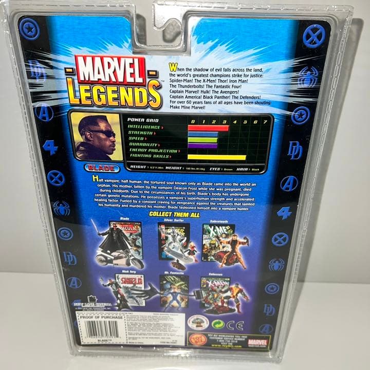 マーベル レジェンド ムービー版 ブレイド - メルカリ