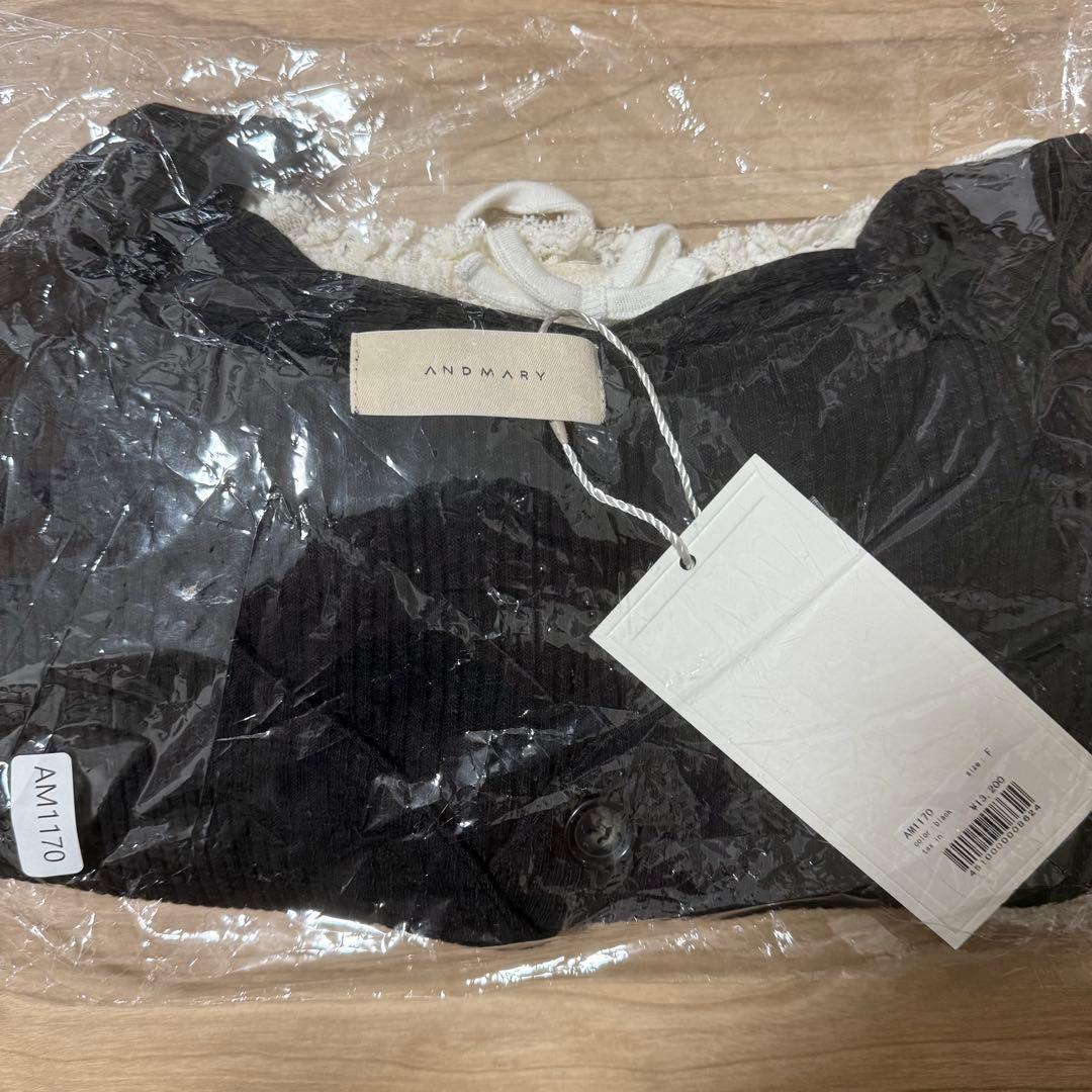 ANDMARY アンドマリー Clala layered set black - メルカリ