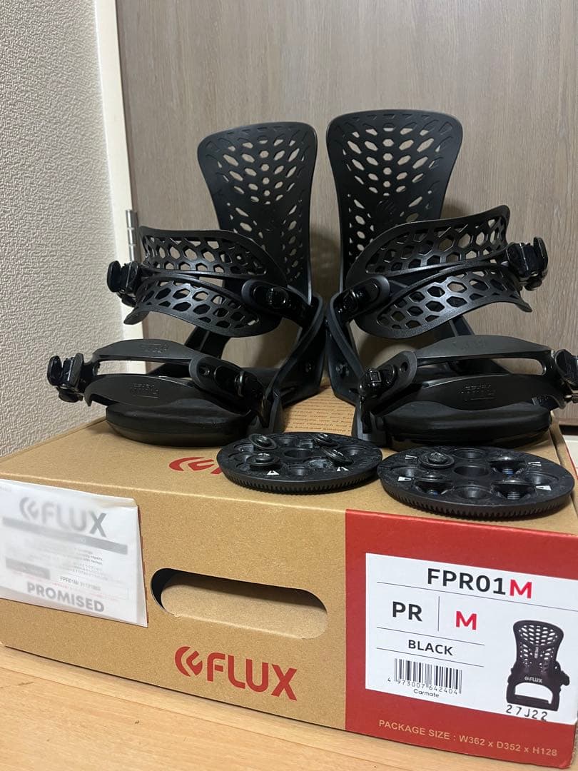 FLUX PR FPR01M ブラック Mサイズ ビンディング ヨドバシ.com - フラックス FLUX PR FPR01M BLACK Mサイズ