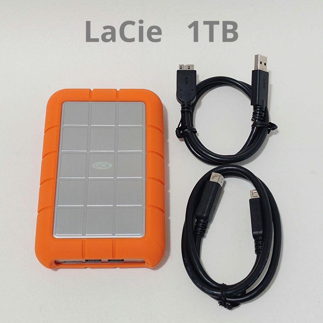 LaCie ポータブルHDD 1TB - メルカリ