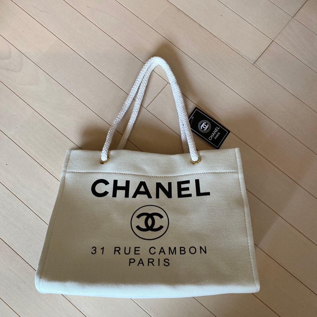シャネル CHANEL ノベルティ トートバッグ - メルカリ