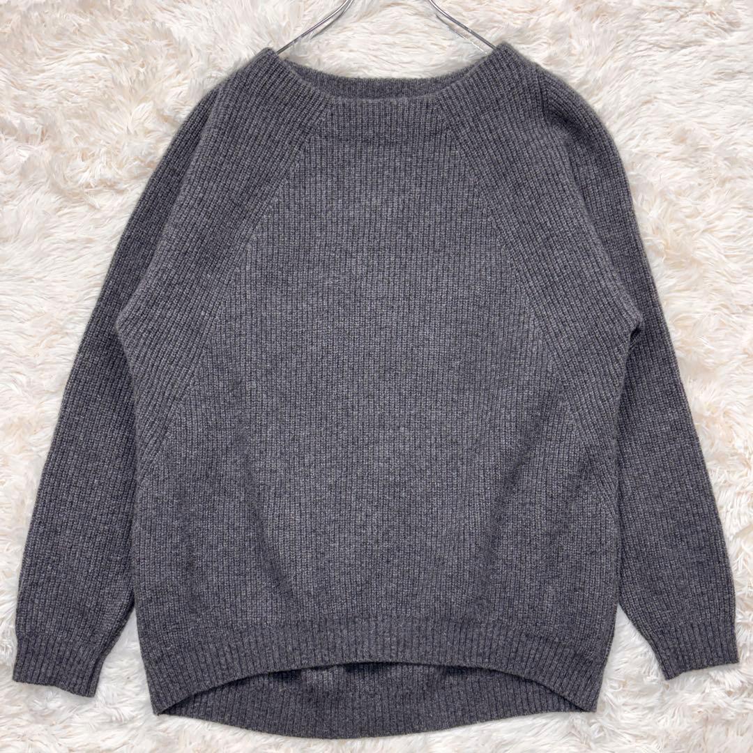 美品 現行 ドゥーズィエムクラス OLBIA アゼプルオーバー カシミヤ シルク Deuxieme Classe（ドゥーズィエムクラス）の「OLBIA アゼ プルオーバー