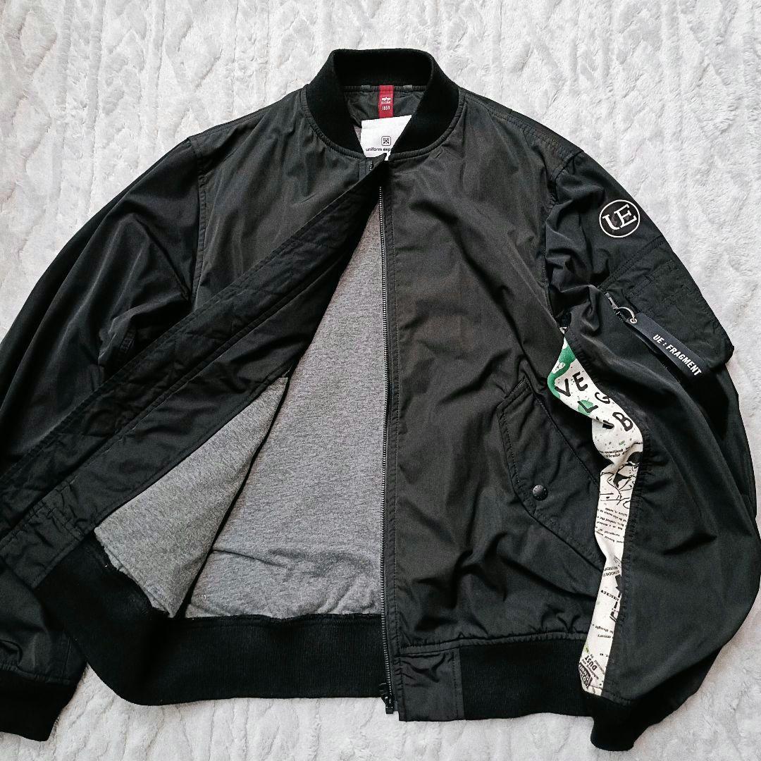 ユニフォームエクスペリメント × ALPHAアルファ コラボ MA-1ジャケット 中古・古着通販】uniform experiment (ユニフォームエクスペリメント