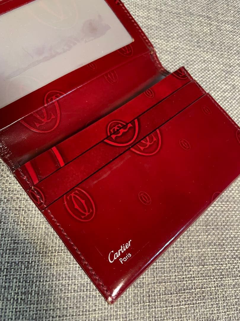 廃盤 Cartier カルティエ ハッピーバースデーライン 名刺／カードケース