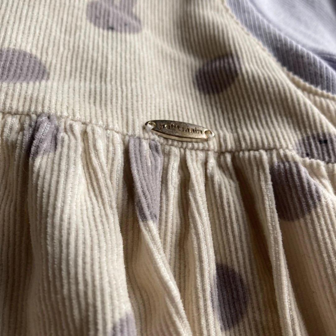 プティマイン ミッフィー ワンピース 120 アプレレクール ブランシェス