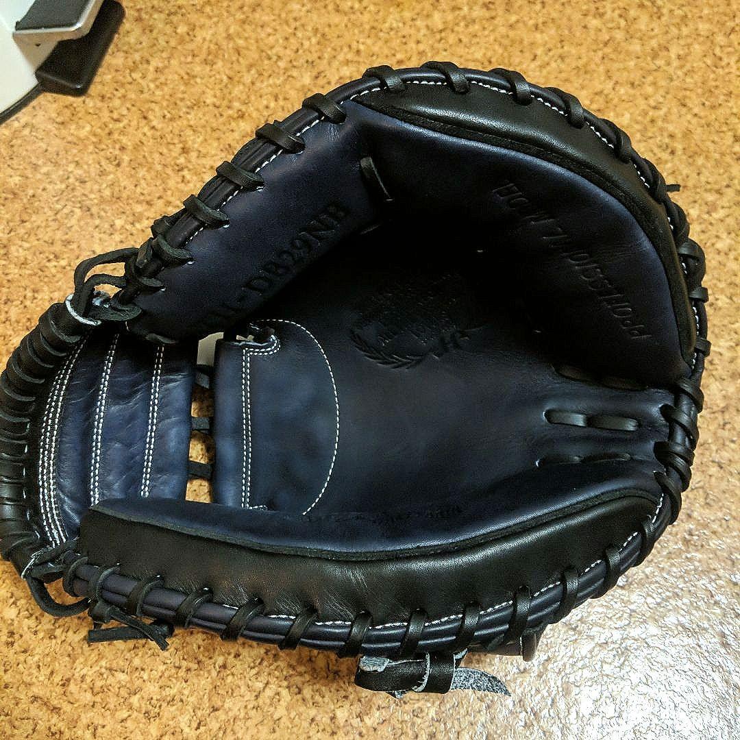 ハタケヤマTH-DB29NB ネイビー キャッチャー軟式グローブ最終値下げ ハタケヤマ（HATAKEYAMA） あすつく 軟式用 伊藤光モデル TH-DB29NB