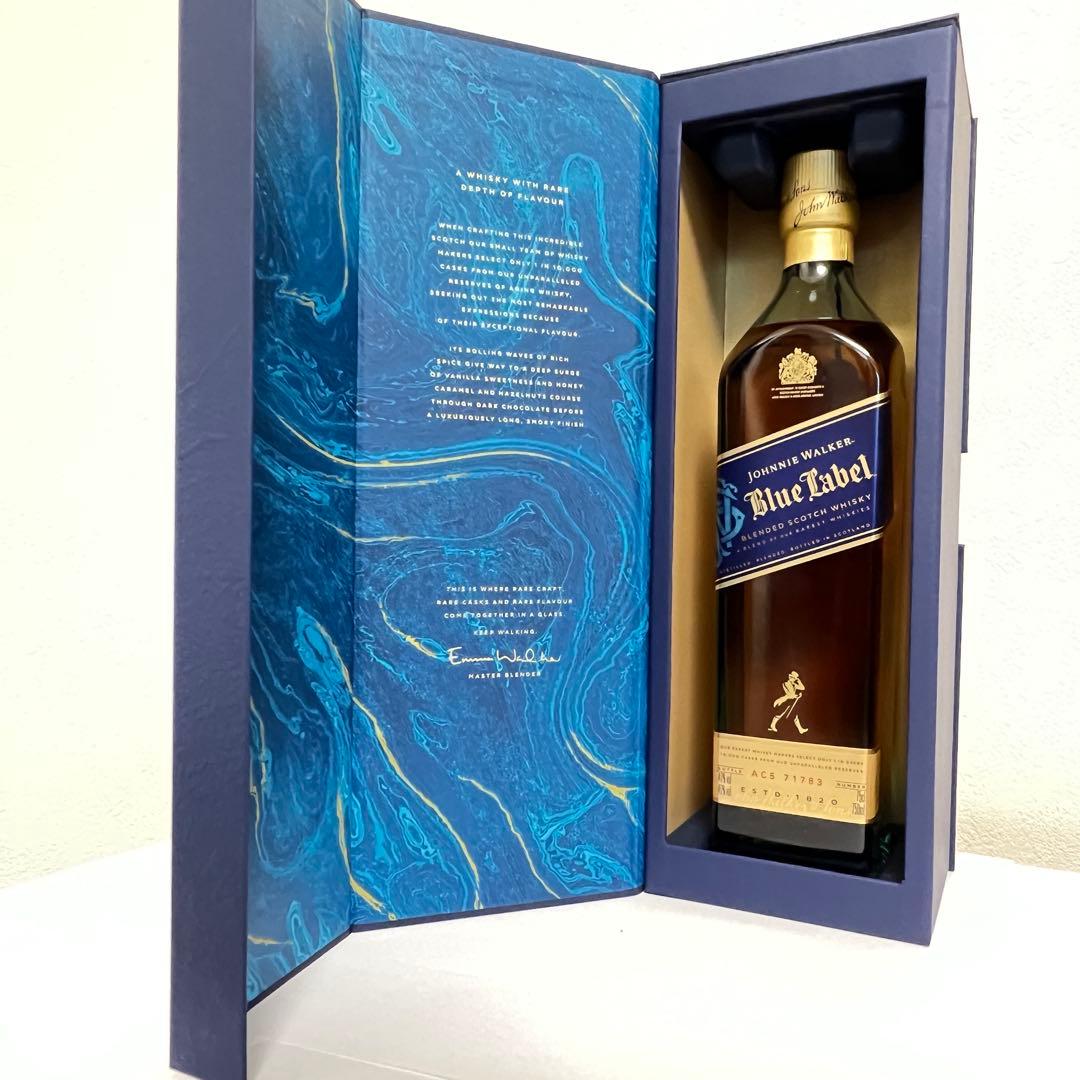箱付未開封】ジョニーウォーカー ブルーラベル 750ml 正規品 - メルカリ