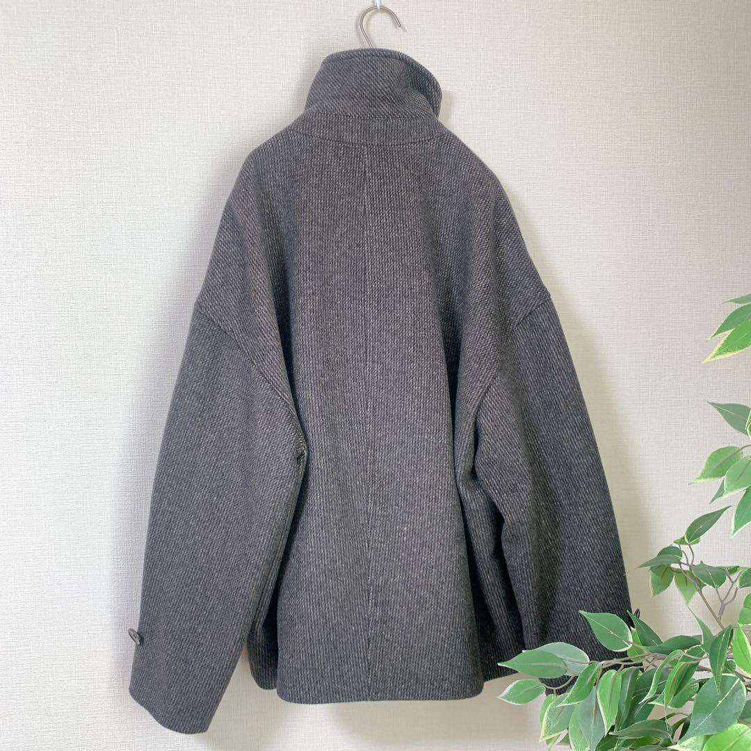 framework】23AW ピンチェックバルカラーショートコート - メルカリ