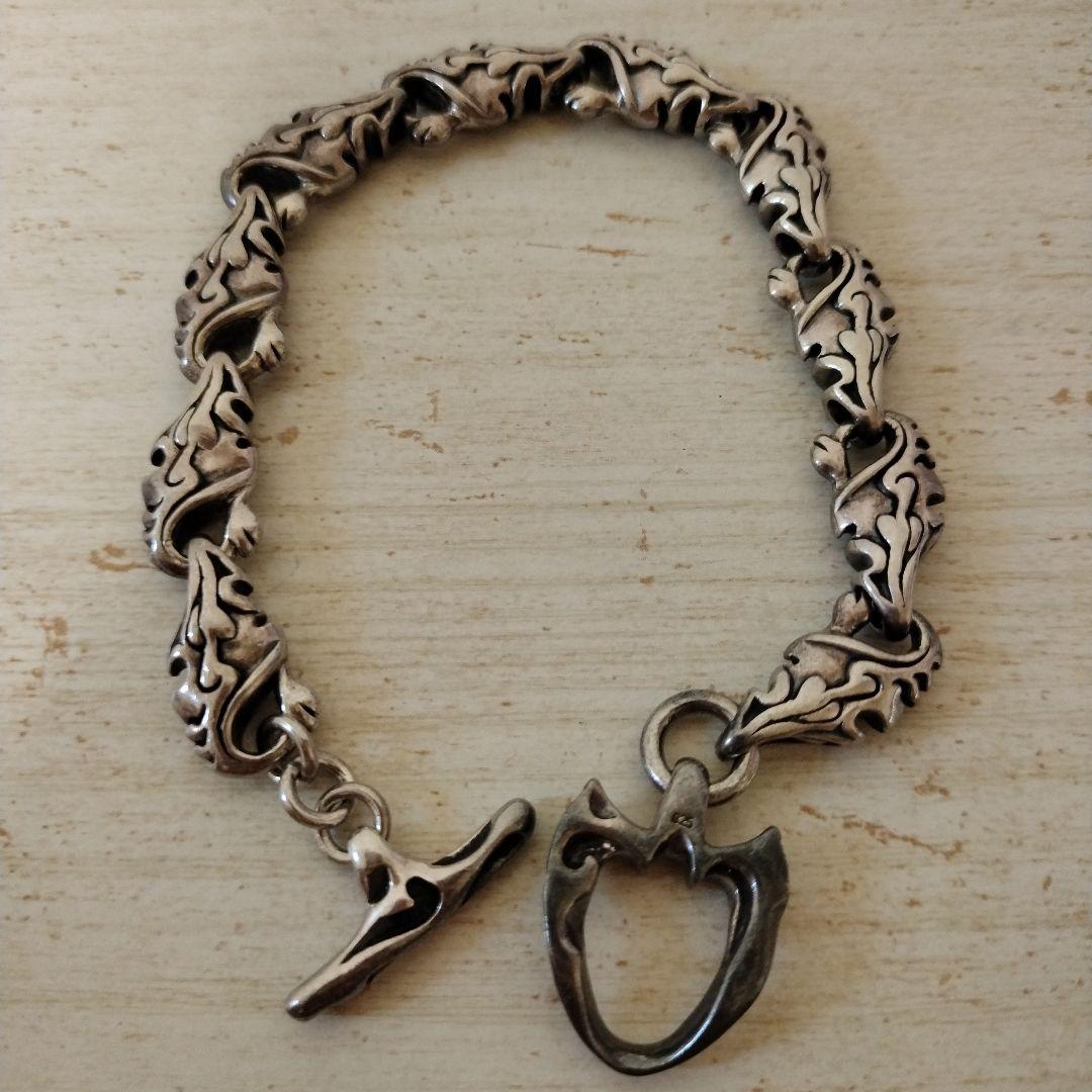 シルバー装飾的リンクチェーンブレスレット 楽天市場】シルバー925 リンクチェーン ブレスレット シルバー 17