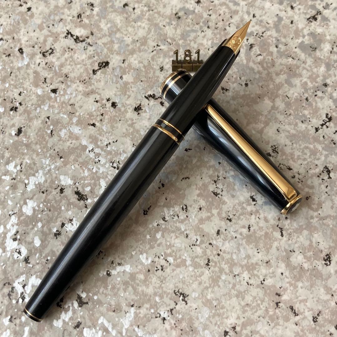 181 オーバーホール済み 万年筆 モンブラン MONTBLANC 14k - メルカリ