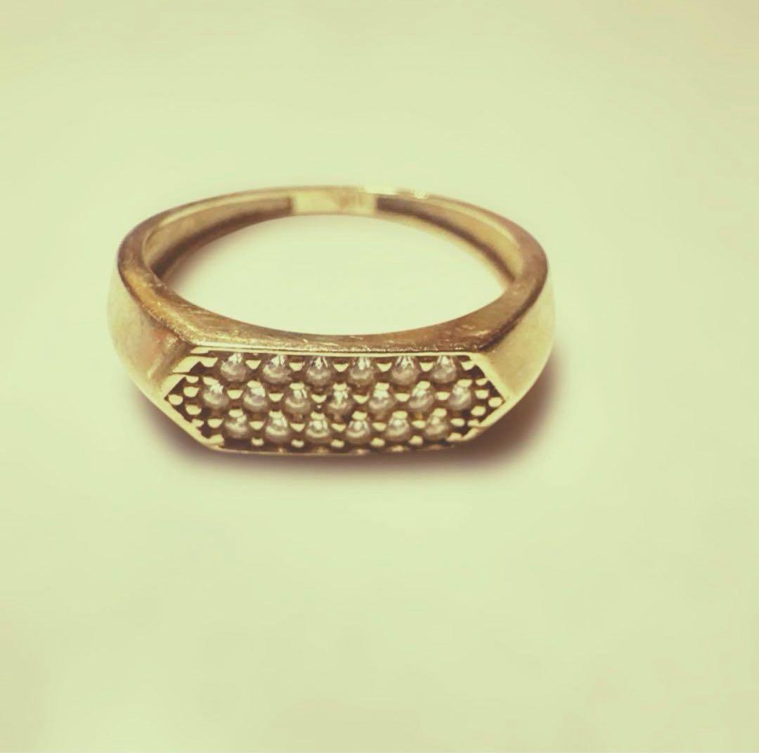 アヴァランチ ゴールド リング 10kジルコニア 10K イエローゴールド リング 7号-13号 2-3422-01 - AVALANCHE