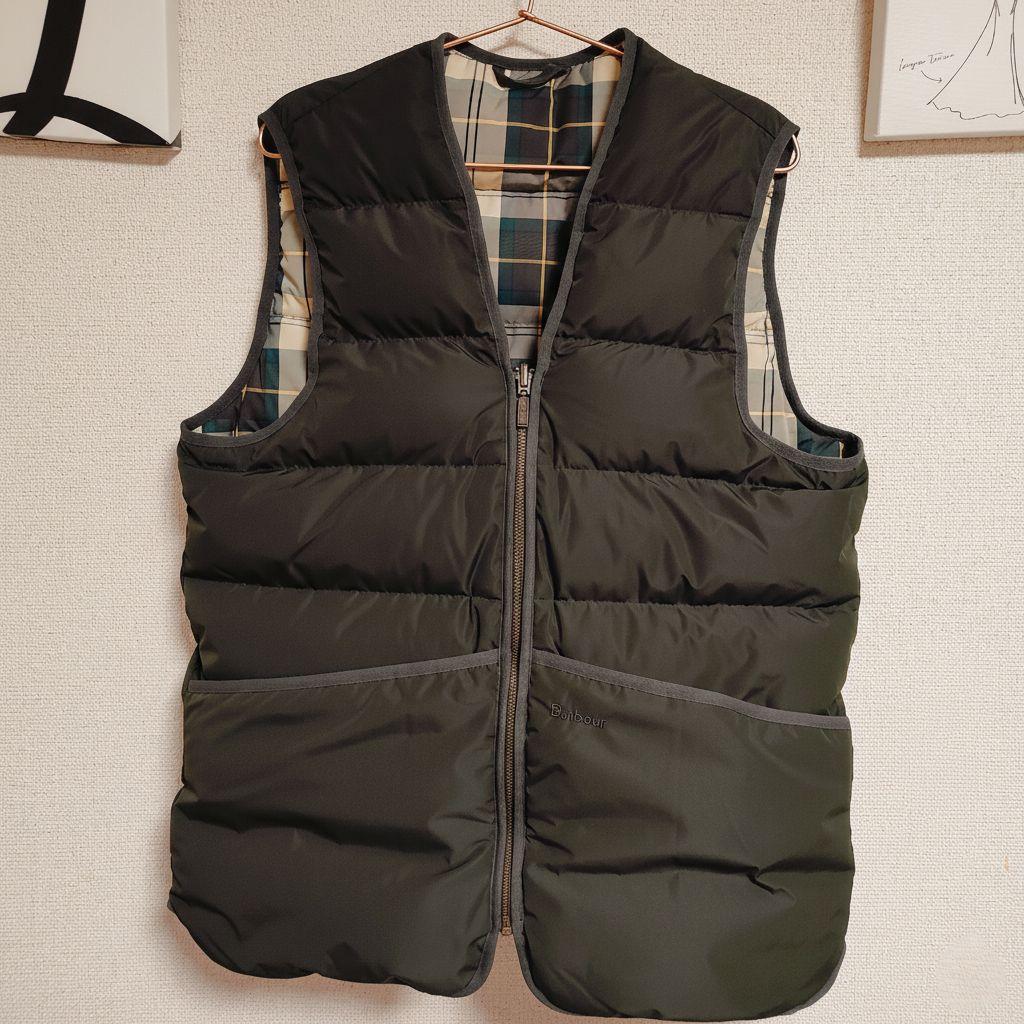 破格 Barbour ダウンベスト ダークグリーン 38 3110000098420462_01_4272w.jpeg