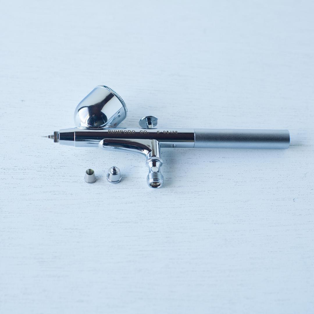 Bumpodo エアブラシ B型 0.2mm ＋ C型 0.3mm 2本 文房堂