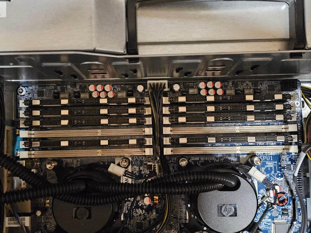 HP Z800 Workstation Dual Xeon メモリ32GB 動作