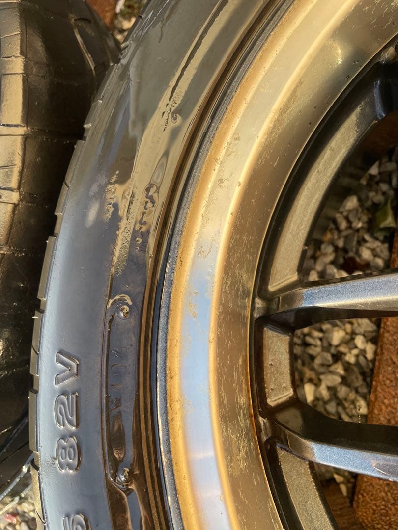 当時物、WORK　RSβ 15インチ 6.5J　4H　PCD100、+42