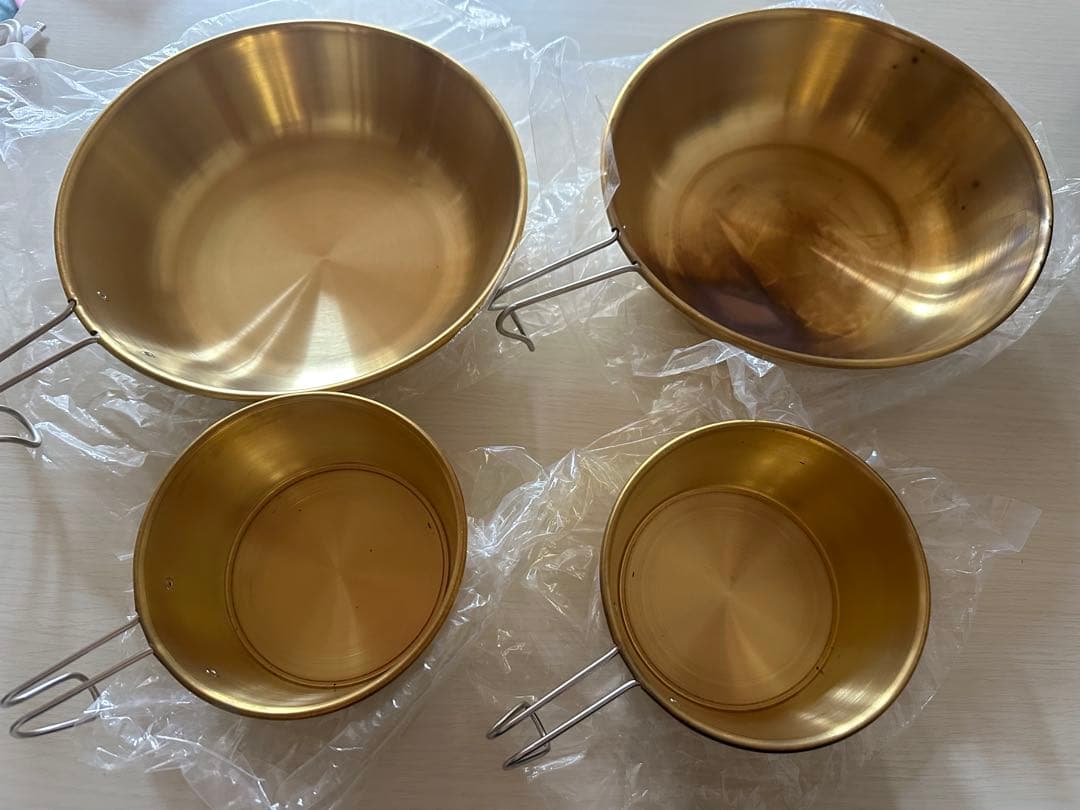 inout シェラカップ ＆ディッシのセット INOUT （イナウト） / Black Two-tone Sierra Cup