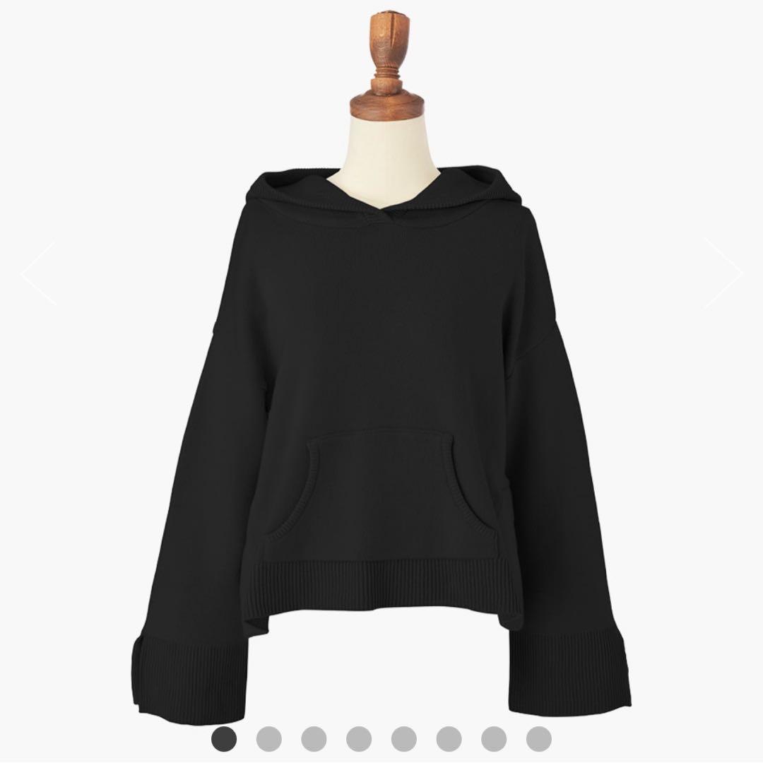 DAISY LIN しっとりウールパーカ 