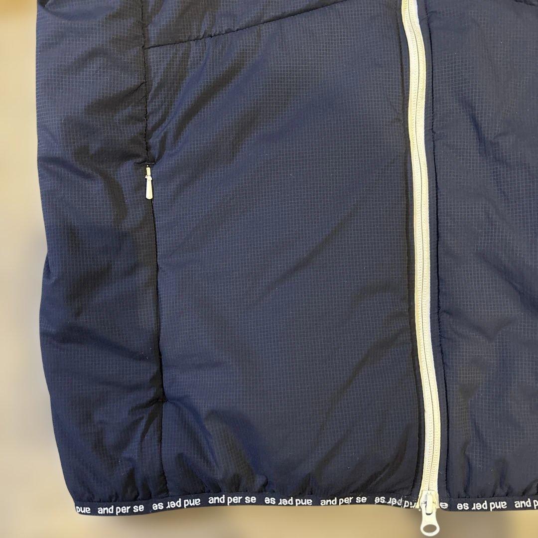 tonynuova 様専用and per se ネイビー ダウンジャケット - メルカリ