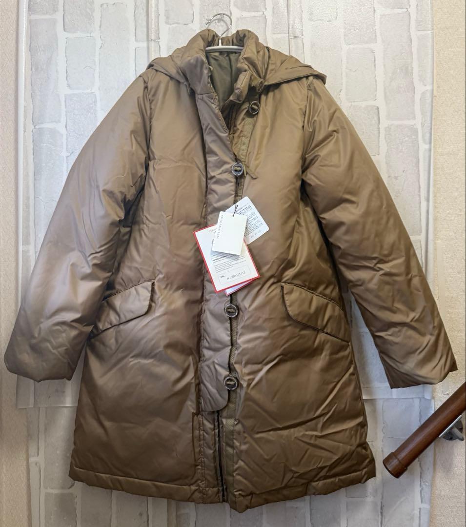 ◎新品◎ADIEU TRISTESSE ダウンコート　ブラウン eb031b1718dec1a27be05b4aad78fb