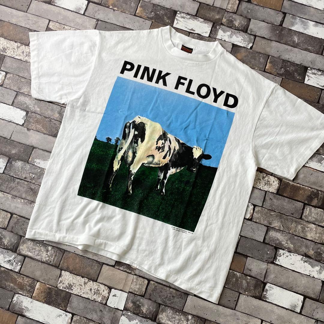 PINK FLOYD ピンク・フロイド 牛 S/S バンドTEE 白 XL - メルカリ