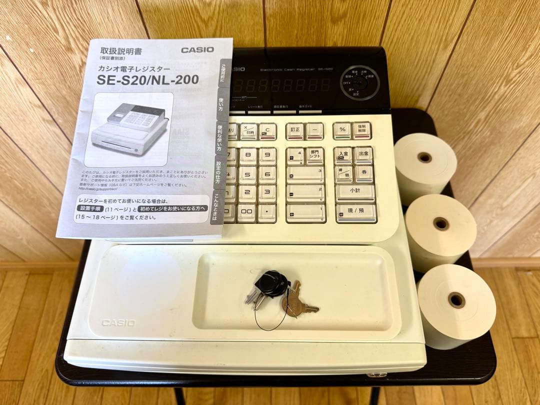CASIO カシオ 電子レジスター SE-S20 ホワイト SE-S20｜電子レジスター［POSレジ・ネットレジ］ - CASIO