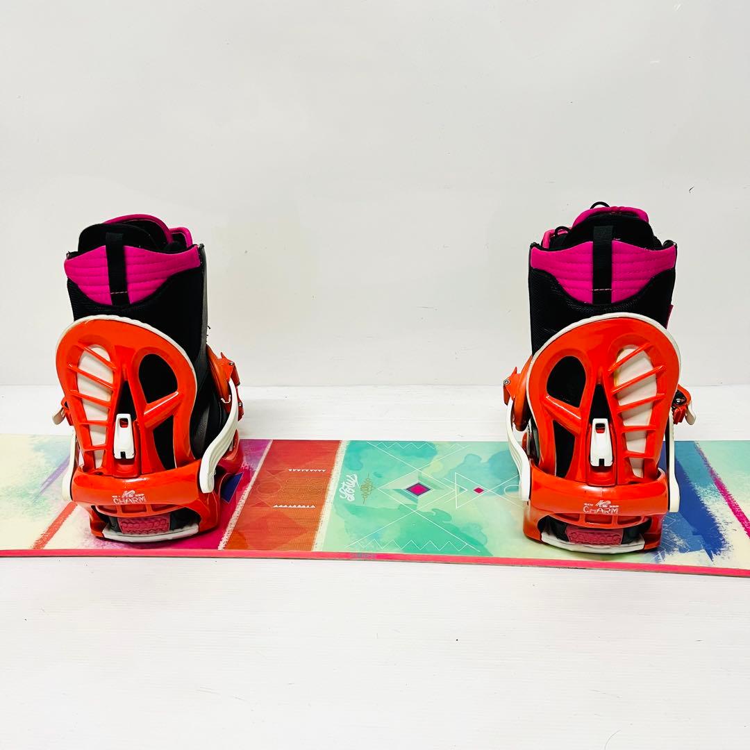レディース　サロモン　スノボセット　スノーボード　K2 FLOW 24.5cm