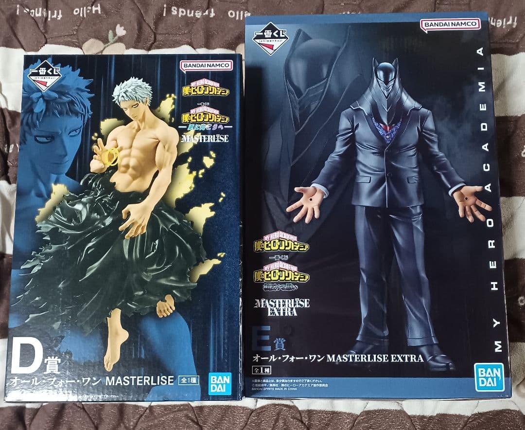 一番くじ ヒロアカ 僕のヒーローアカデミア D賞 E賞 オール・フォー