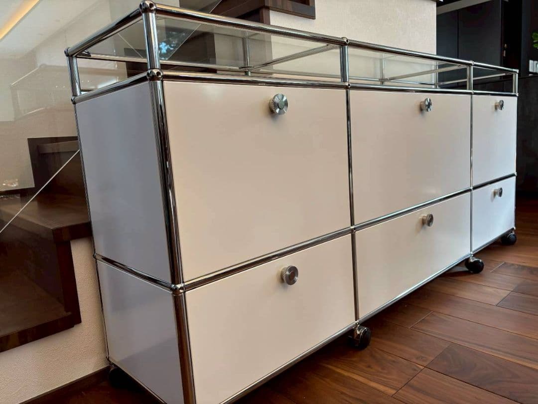 USMハラー 3列2段キャビネット キャスター付 - メルカリ